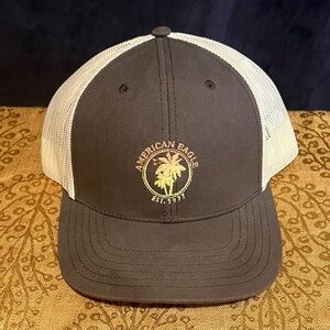 American Eagle Brown & Cream SnapBack OSFM